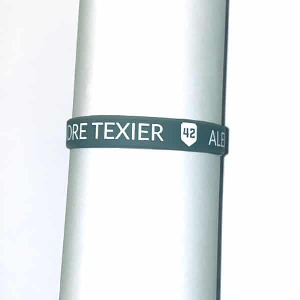 Bracelet gris Alexandre Texier